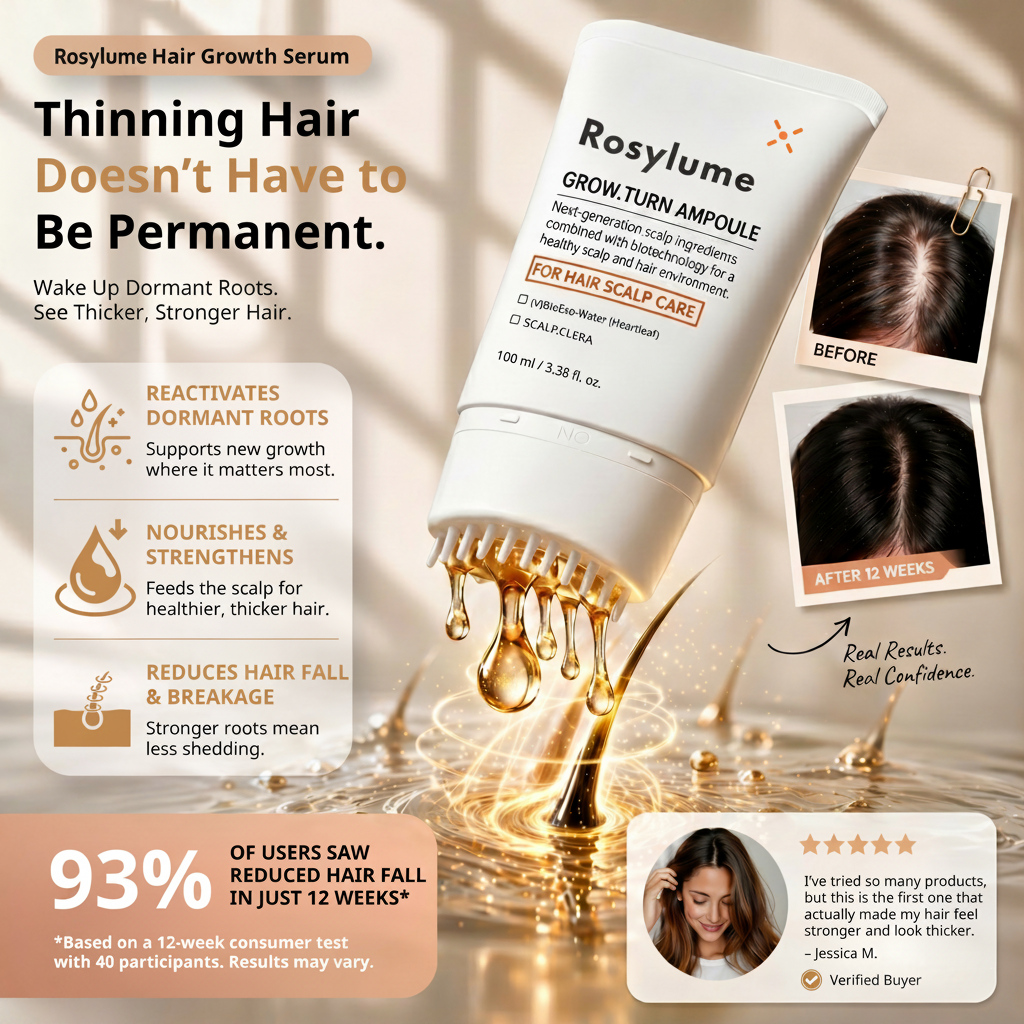 Rosylume™ Botanical Hair Growth Serum