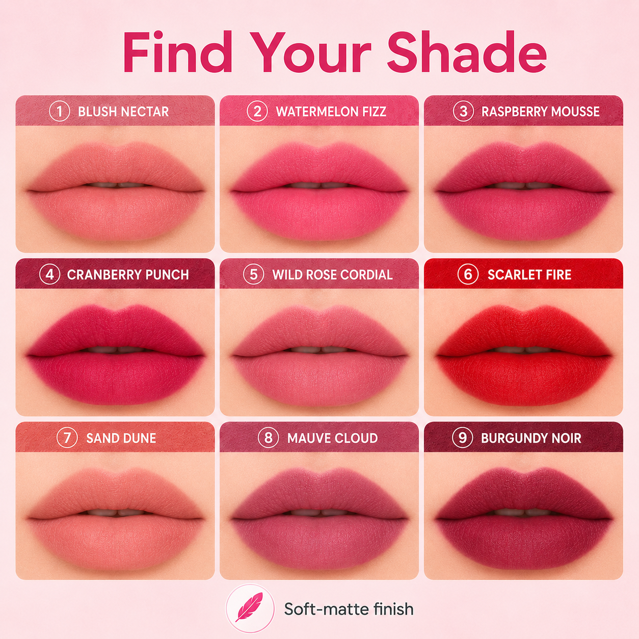 ⏰ LAST DAY ONLY! BOGO FREE 🎁 Rosylume 2-in-1 Velvet Matte Lip & Cheek Tint