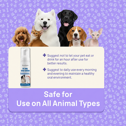 Dental Pet Spray by Rosylume || Veterinarian Recommended 🏆