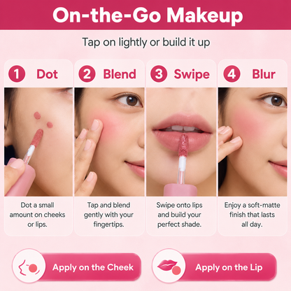 ⏰ LAST DAY ONLY! BOGO FREE 🎁 Rosylume 2-in-1 Velvet Matte Lip & Cheek Tint