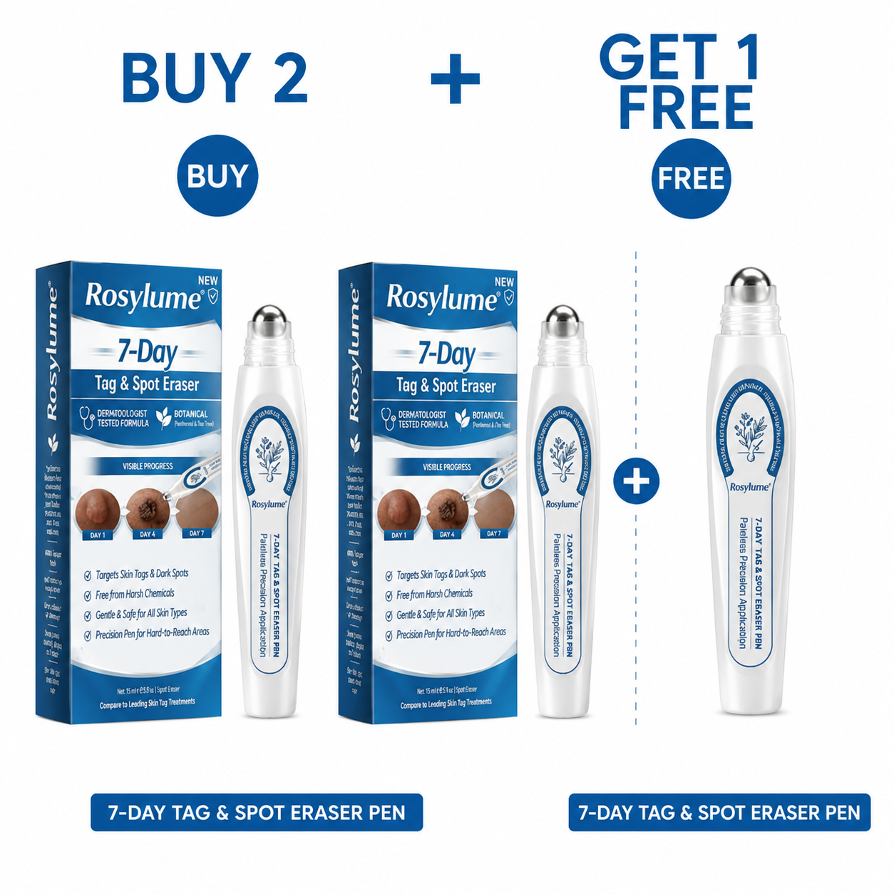Rosylume 7-Day Spot & Skin Tag Eraser Pen