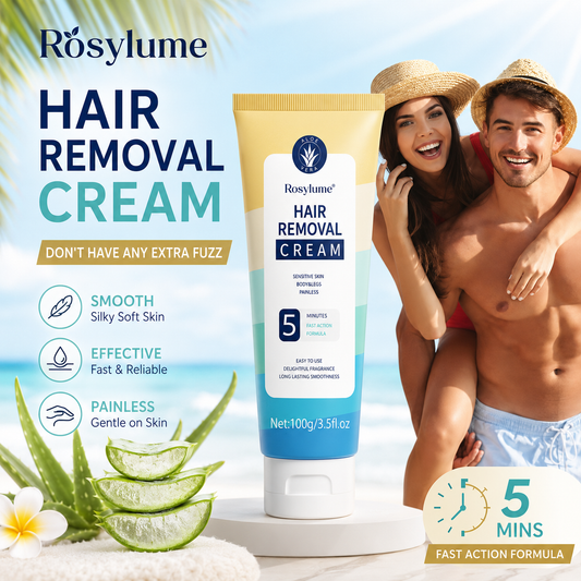 🌟LAST DAY SALE!!🎁Painless Full Body Hair Removal Cream for Men & Women– Skin-friendly for all areas🌿