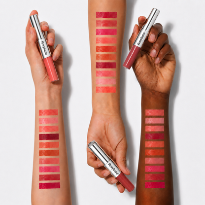 Rosylume™ Dual-Tone Dual-Ended Liquid Lipstick, Matte & Gloss Two-Tip Lip Color