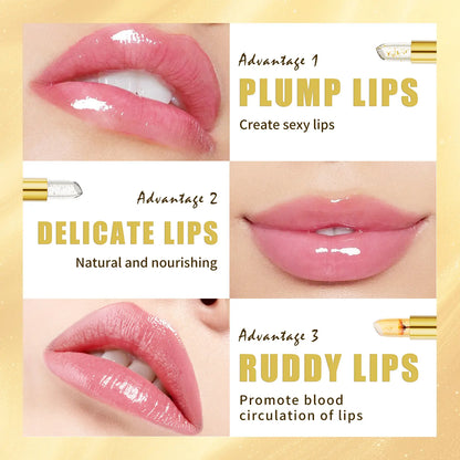 Rosylume Color-Changing Gold Leaf Lipstick