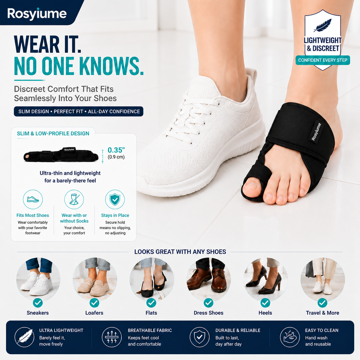Rosylume |  linvisible Bunions Corrector🎉