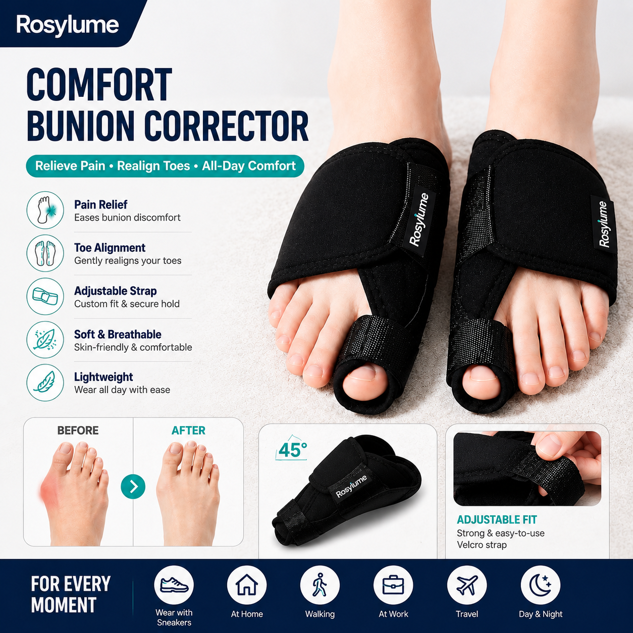 Rosylume |  linvisible Bunions Corrector🎉